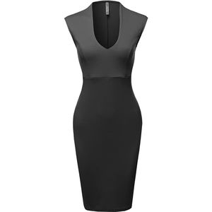 3 for $30 - Sleeveless Midi V-neckline Dress